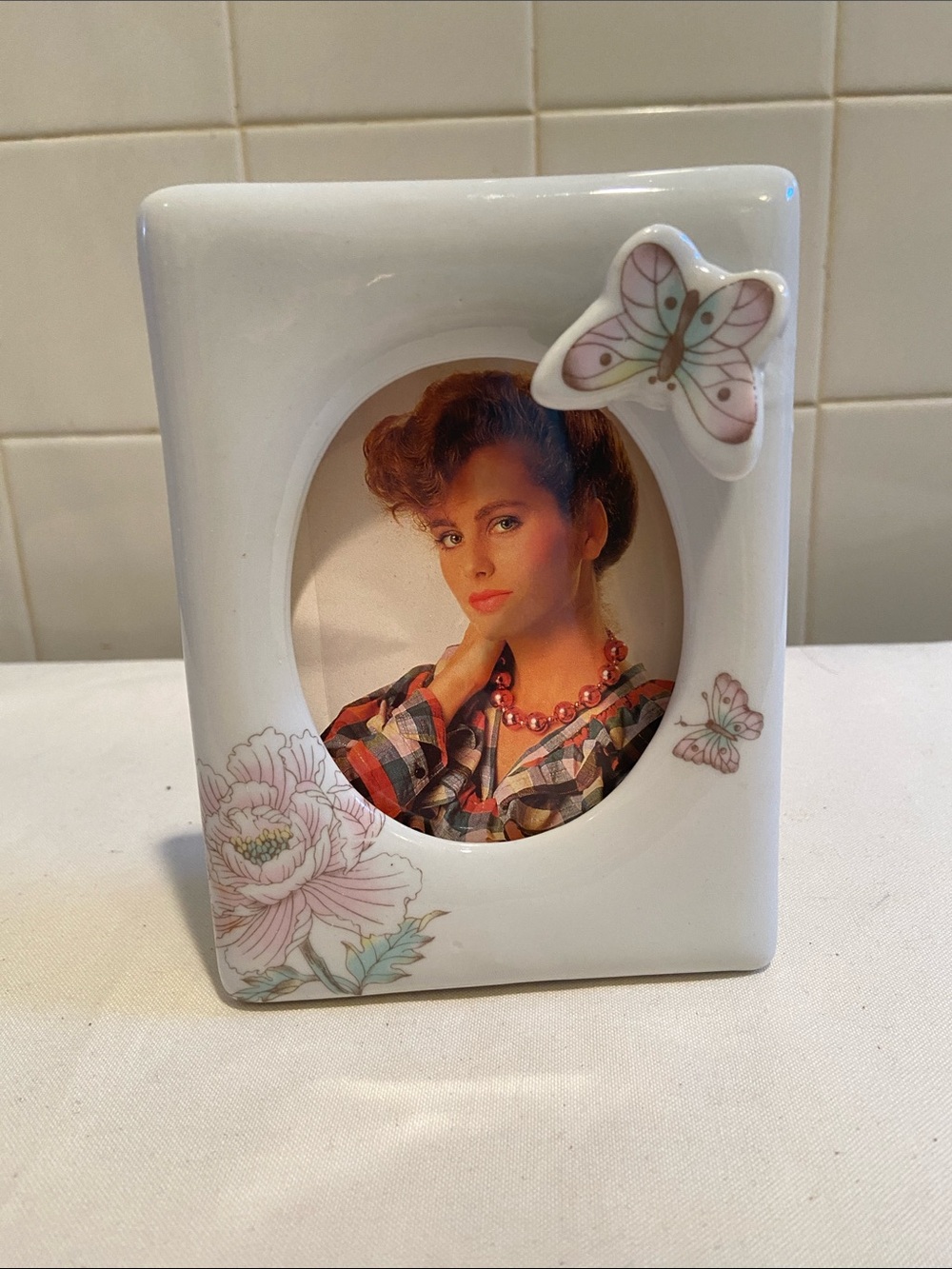 🩷VTG Picture Frame With Butterfly 🦋 -New in the original box